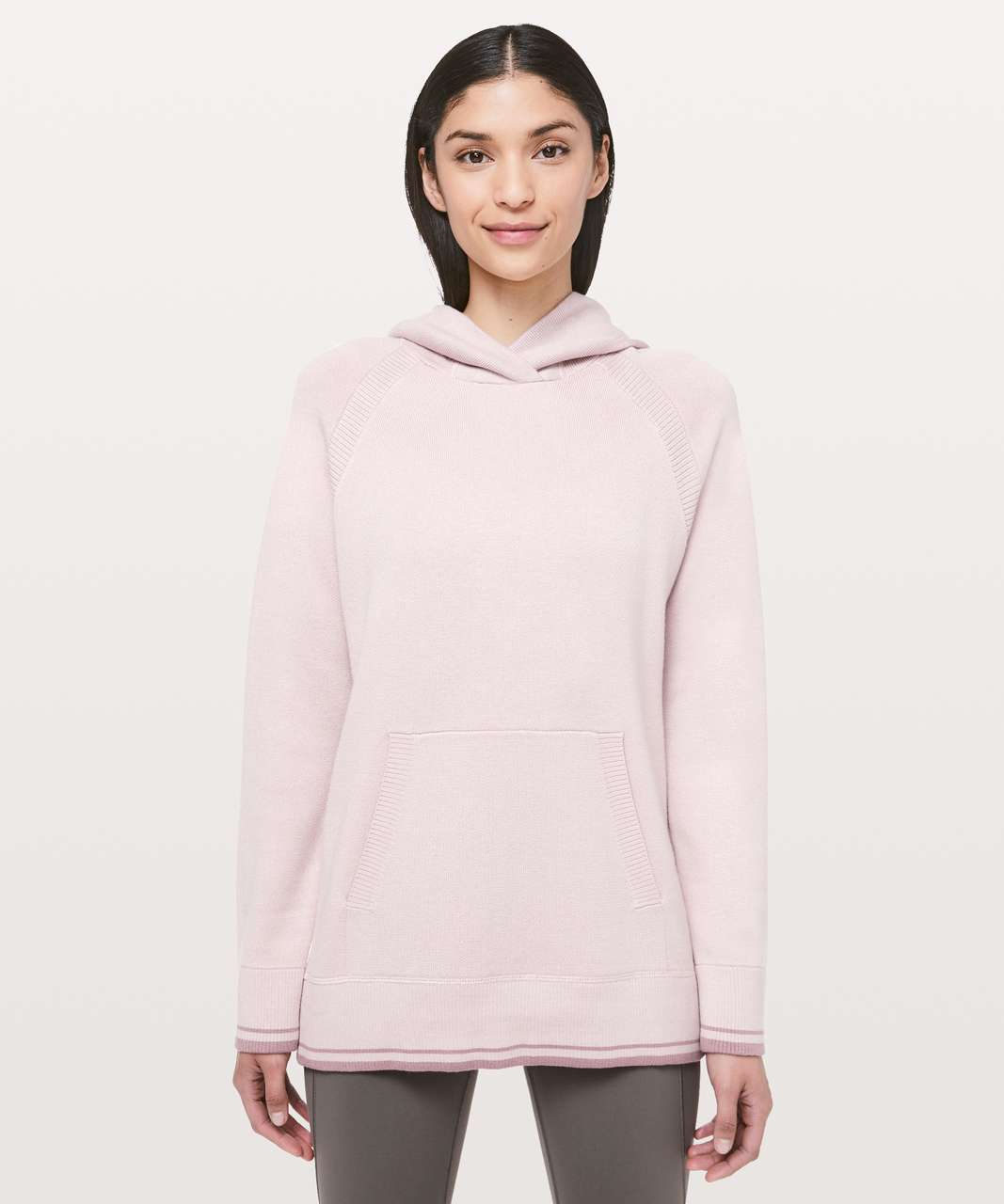 Lululemon Soothe Away Hoodie - Pink Bliss / Copper Coil