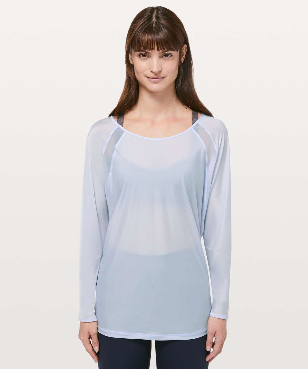 Lululemon If Youre Lucky Long Sleeve Tee - Serene Blue