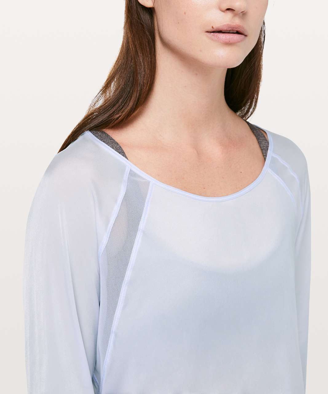 Lululemon If Youre Lucky Long Sleeve Tee - Serene Blue