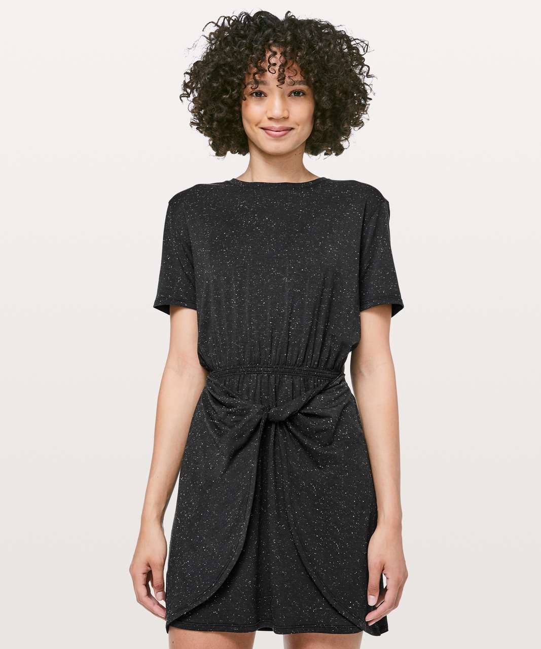 Lululemon Unwind Your Mind Dress - Black / White