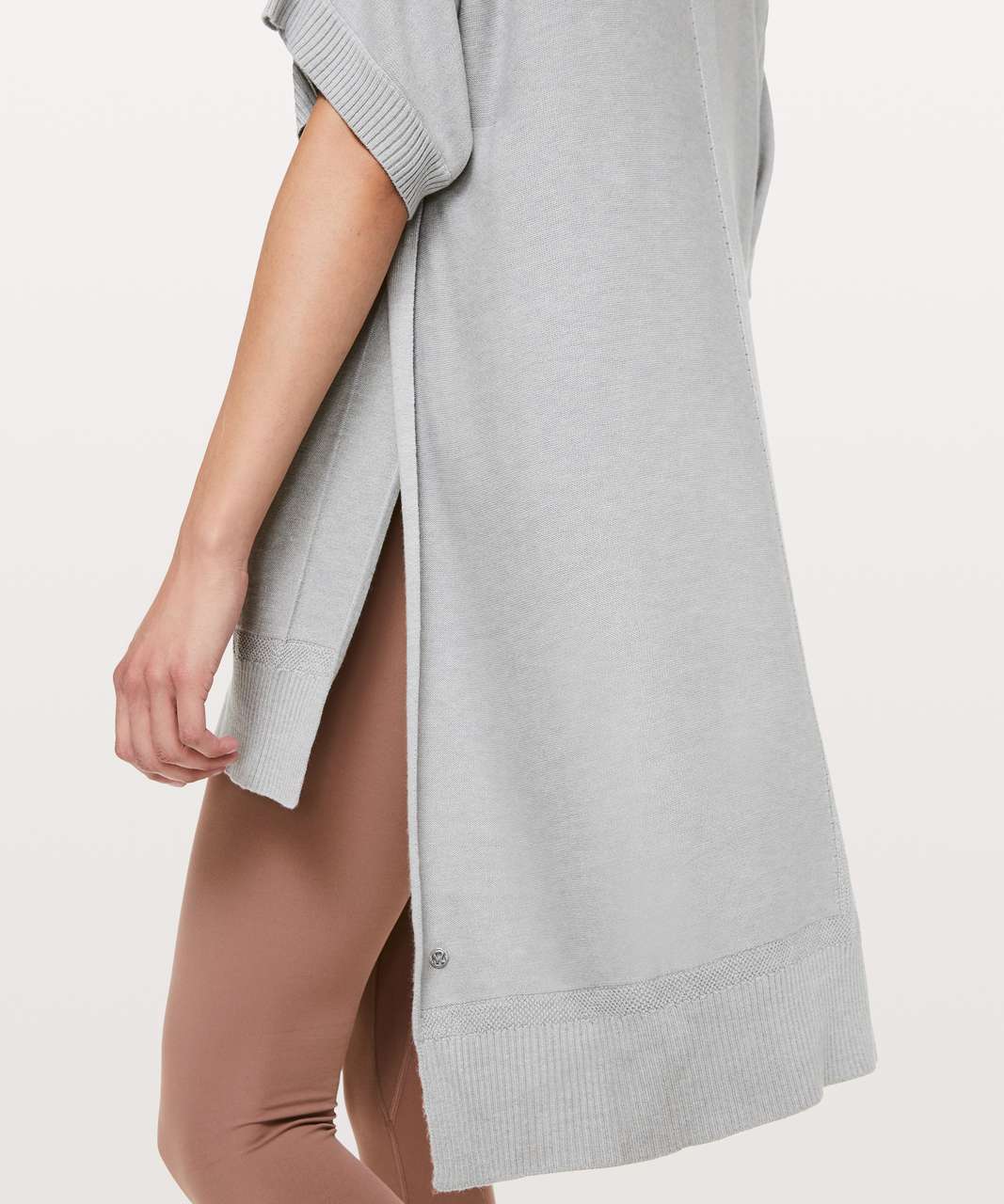 Lululemon Be At Ease Poncho - Heathered Silver Drop