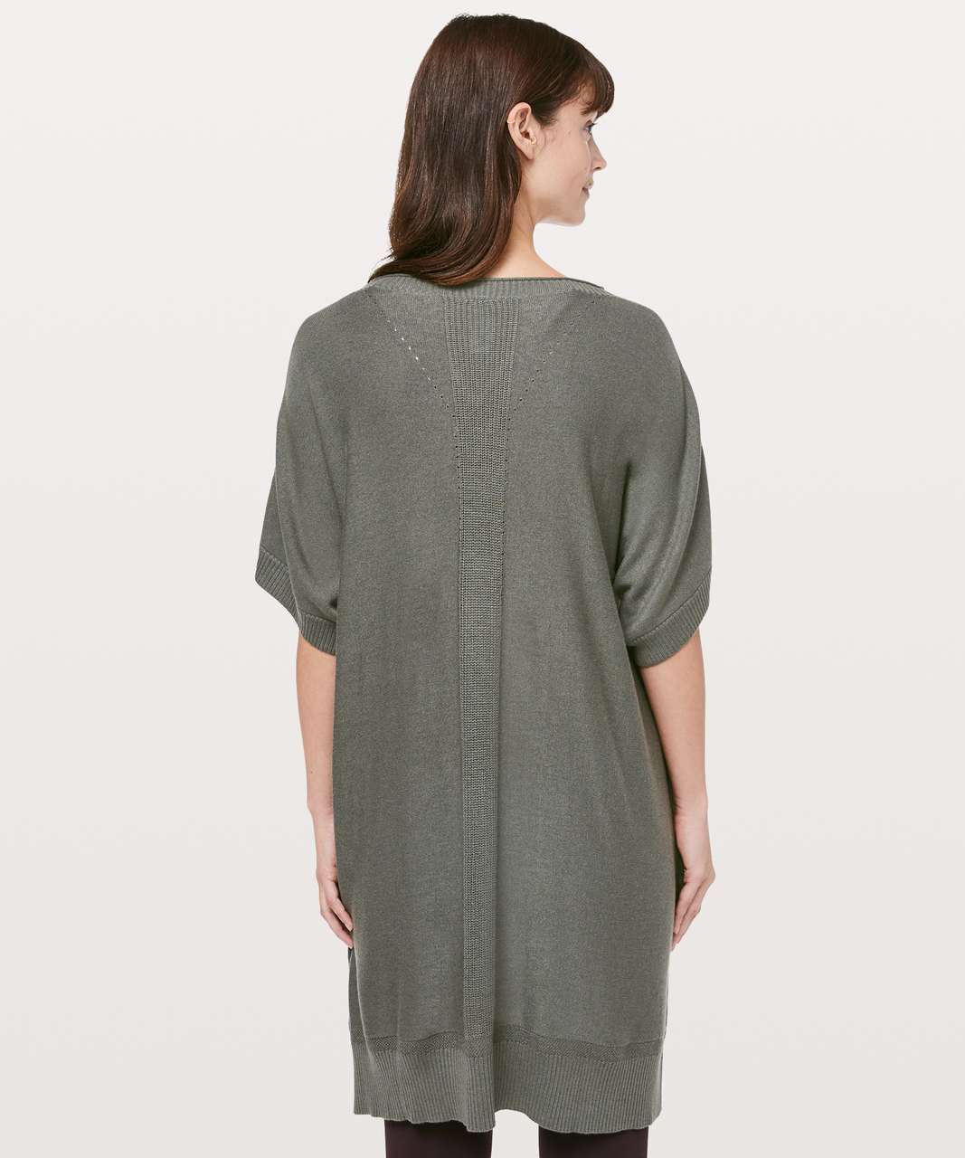 Lululemon Be At Ease Poncho - Grey Sage