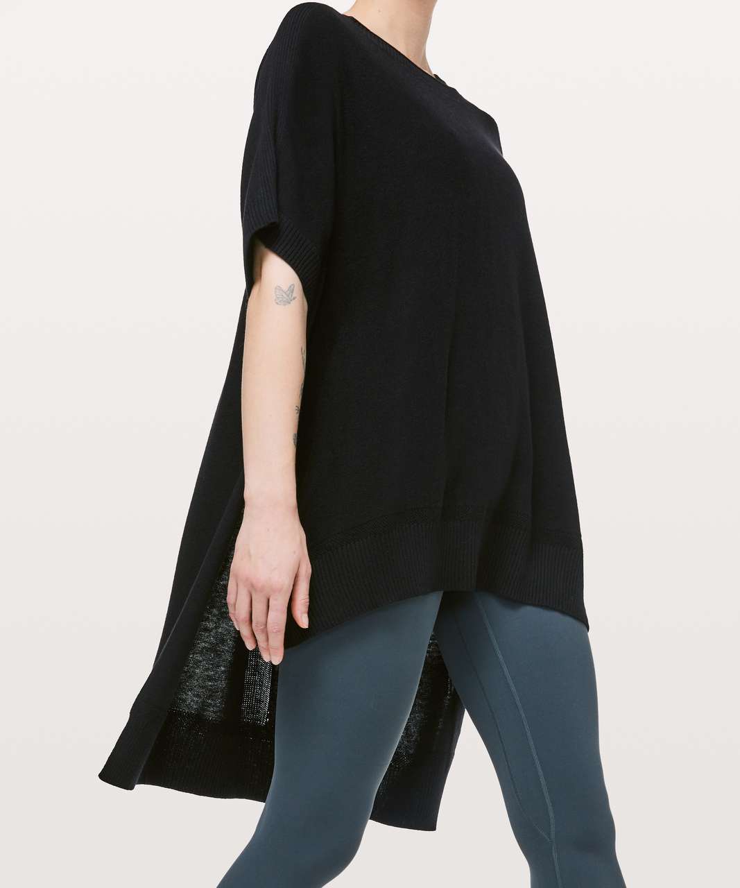 Lululemon Be At Ease Poncho - Black