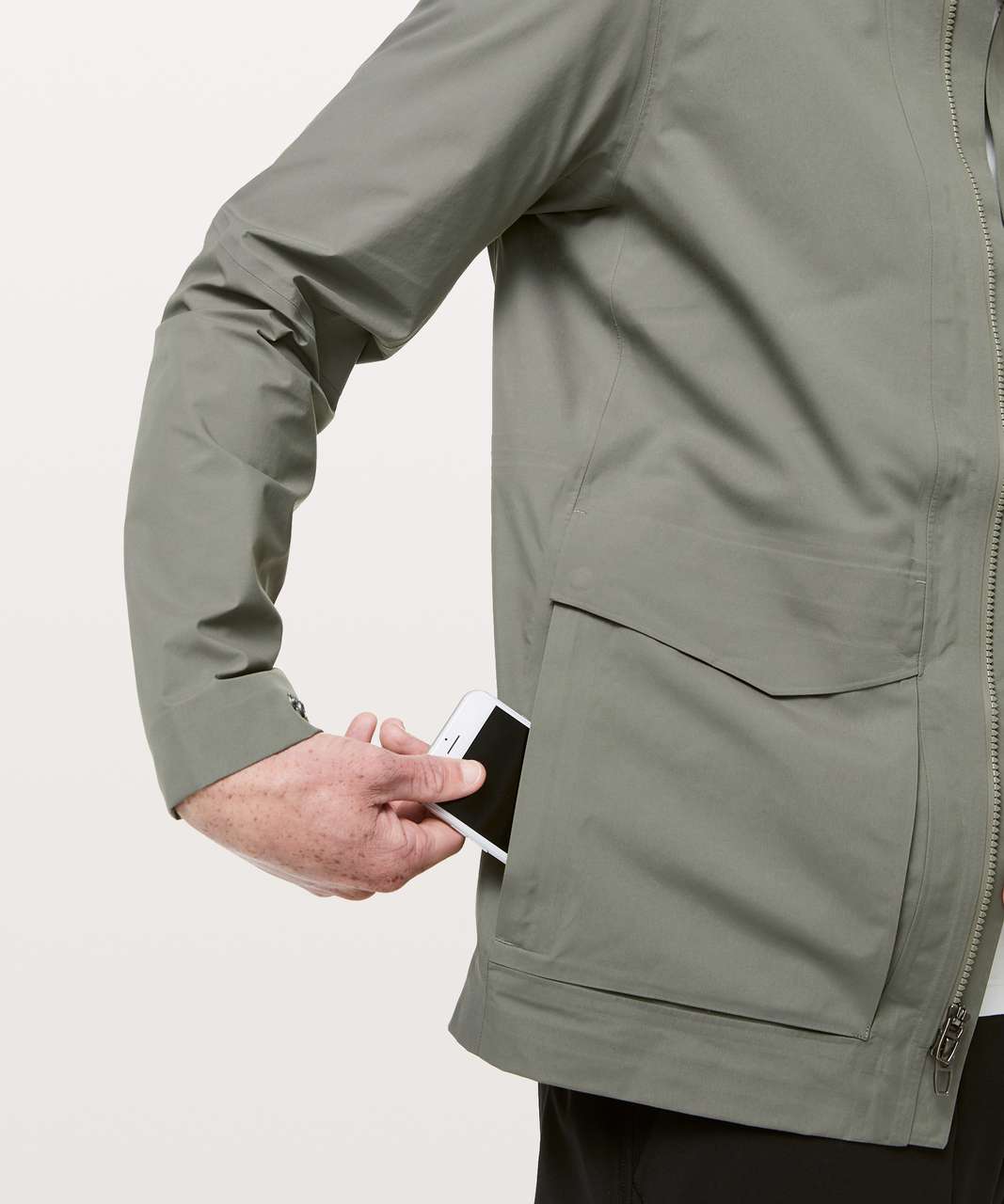 Lululemon Storm Field Jacket - Grey Sage