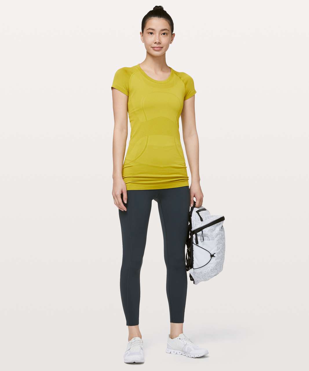 Lululemon Swiftly Tech Short Sleeve Crew - Golden Lime / Golden Lime