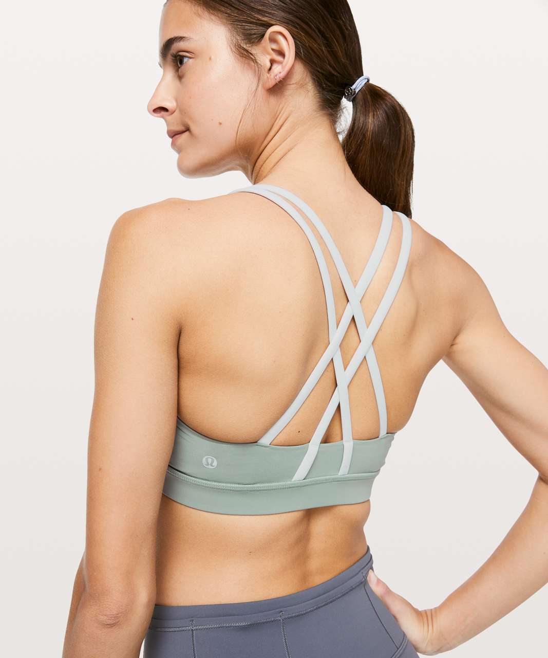 Lululemon Energy Bra - Palm Court / Ocean Mist