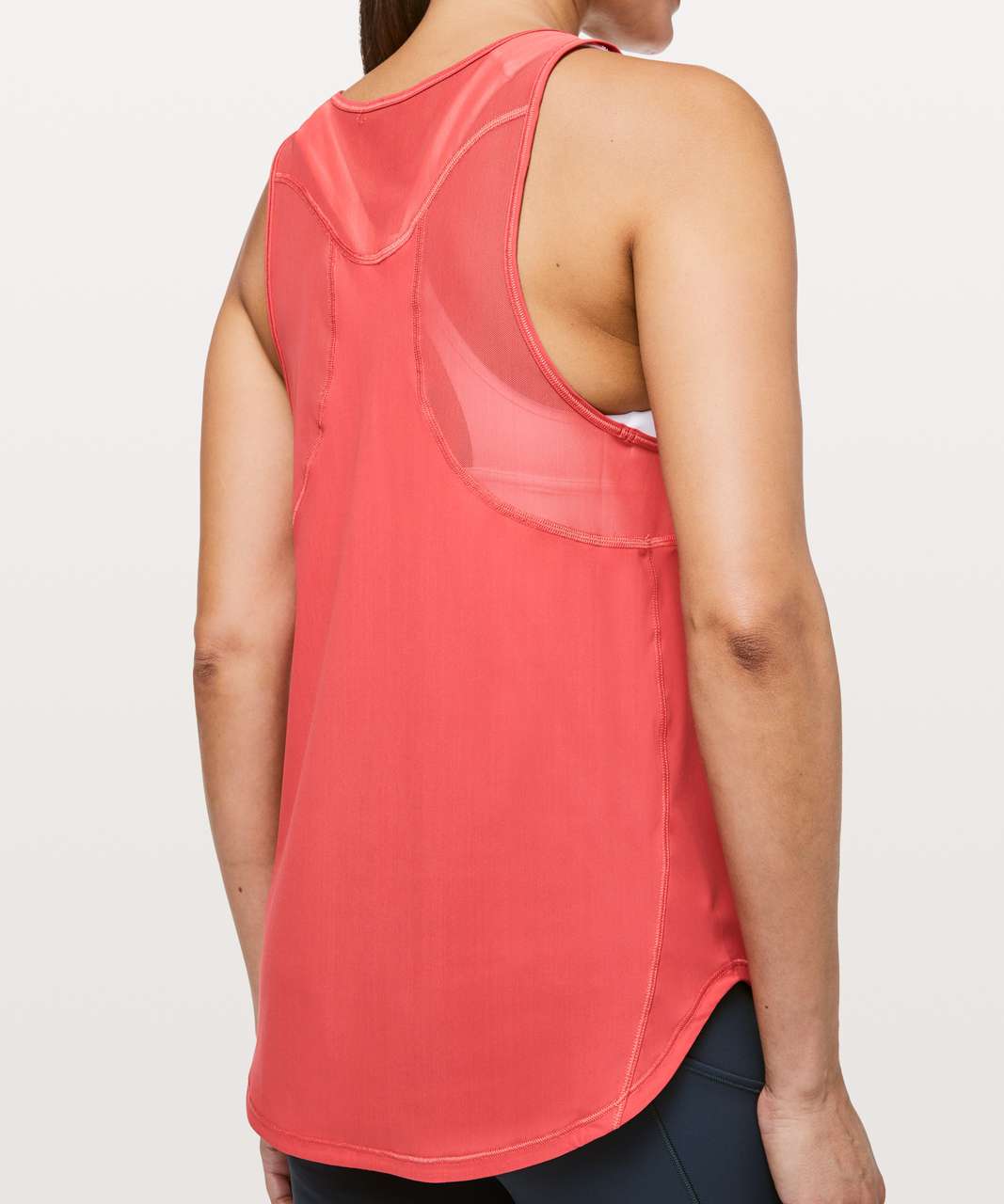 Lululemon Sculpt Tank II - Poppy Coral