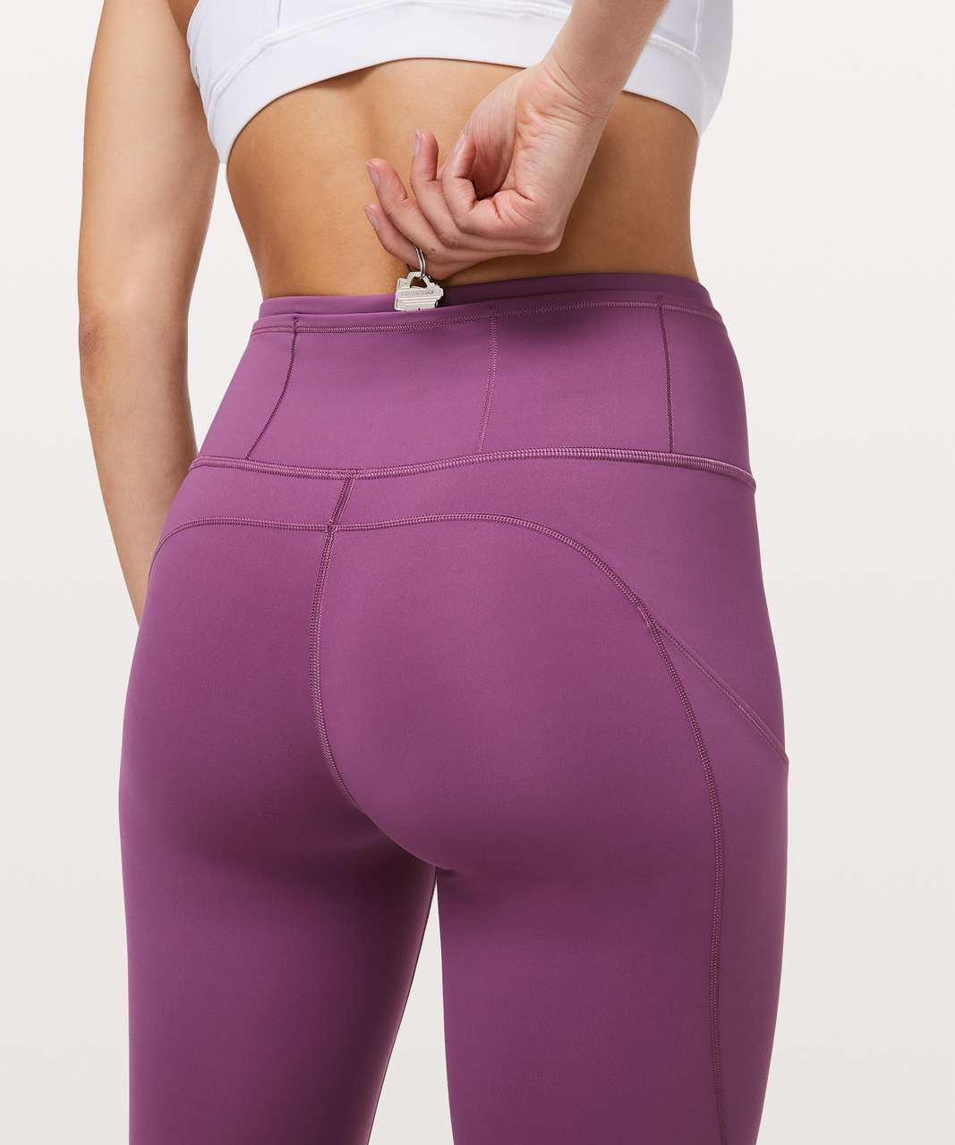 Lululemon Fast & Free 7/8 Tight II *Nulux 25 Arctic Plum Purple