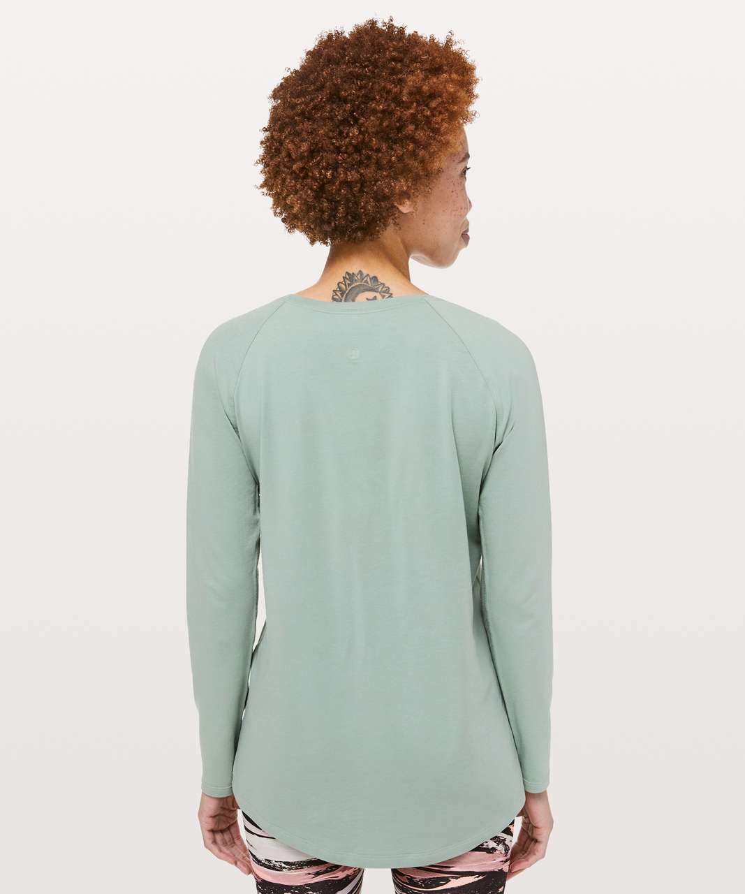 Lululemon Emerald Long Sleeve - Palm Court