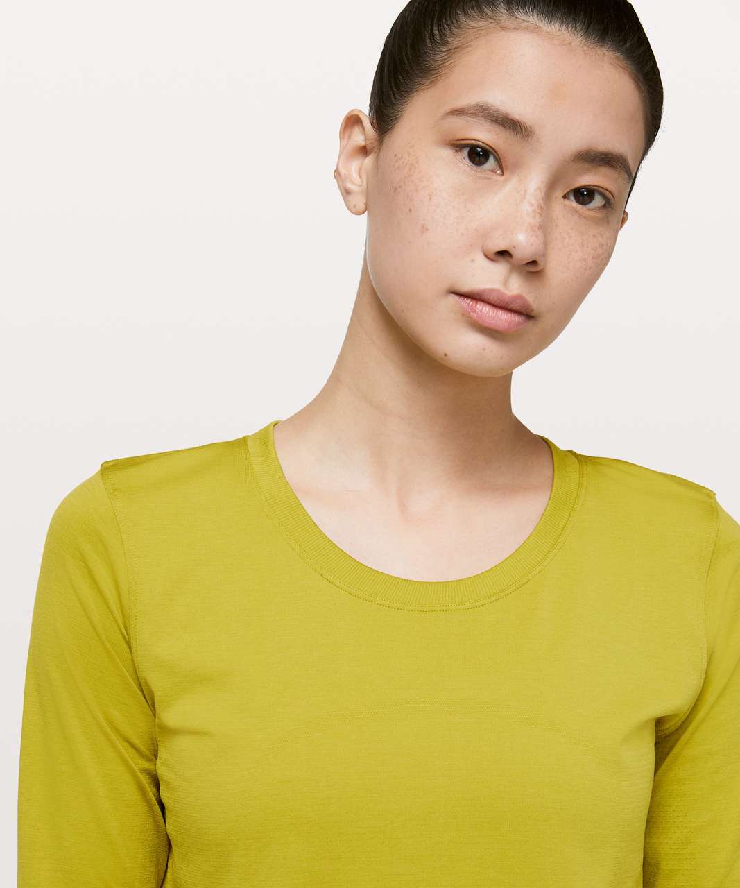 Lululemon Swiftly Tech Long Sleeve (Breeze) *Relaxed Fit - Golden Lime / Golden Lime