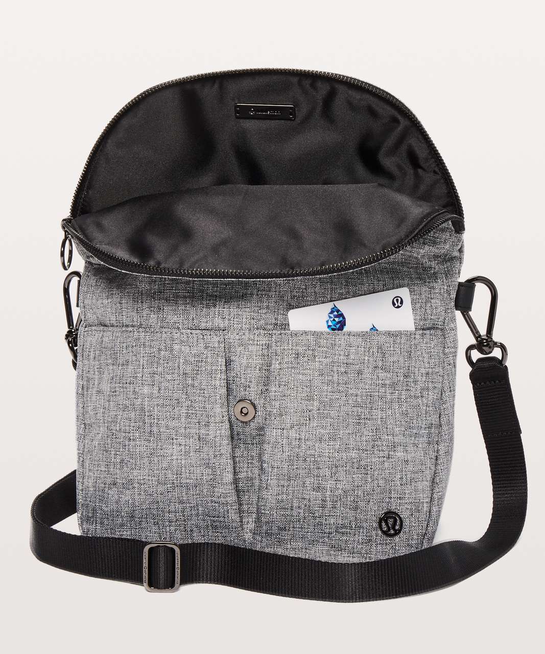 ALL NIGHT FESTIVAL BAG 5L - BLACK/SILVER