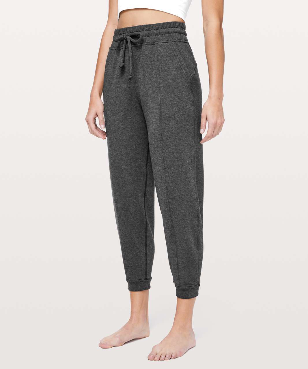 Lululemon At My Leisure Jogger - Heathered Mod Black