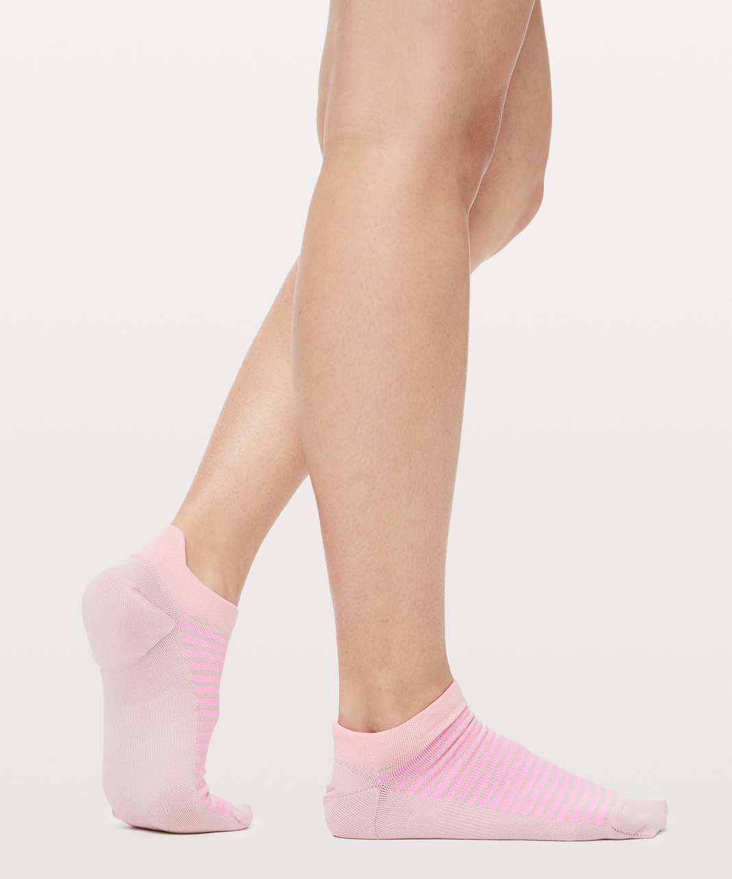 Lululemon Light Speed Sock *Silver - Cupcake Pink / Polarized Pink Tone