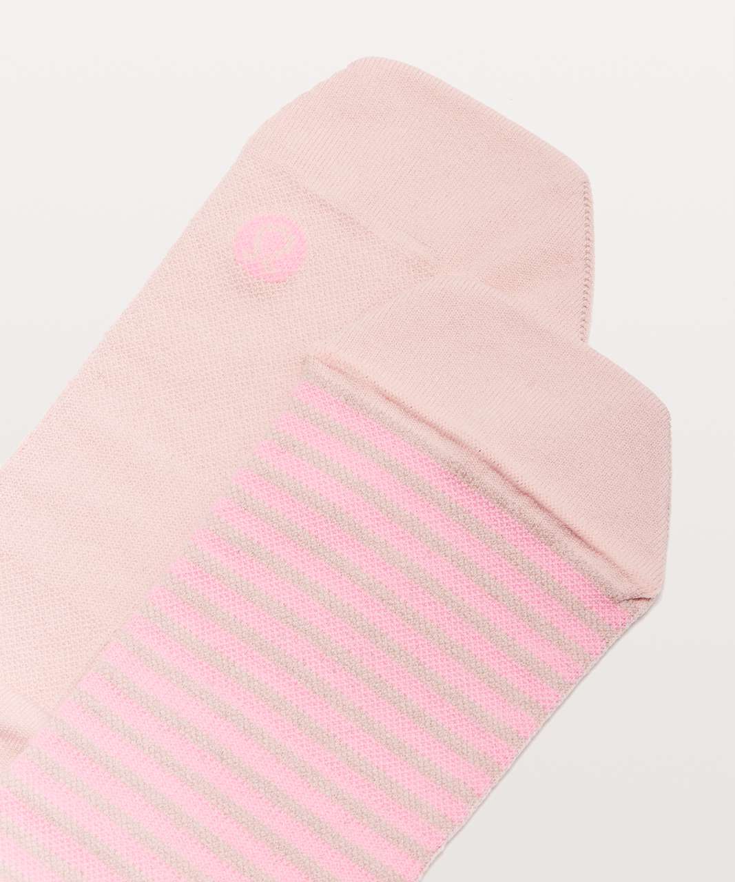 Lululemon Light Speed Sock *Silver - Cupcake Pink / Polarized Pink Tone