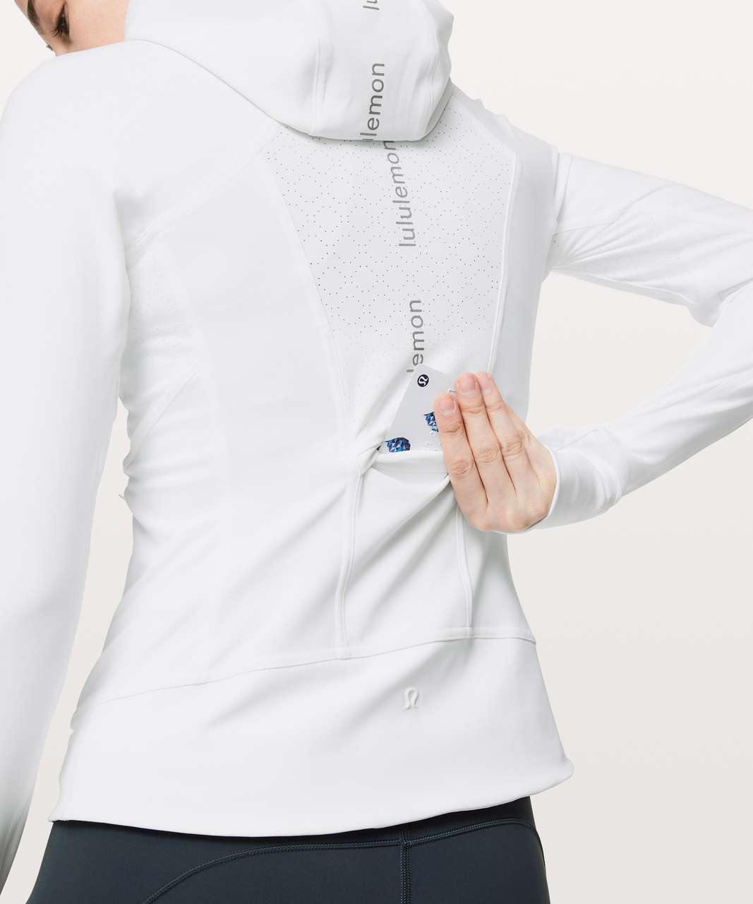 Lululemon Dash Into Dusk Jacket - White