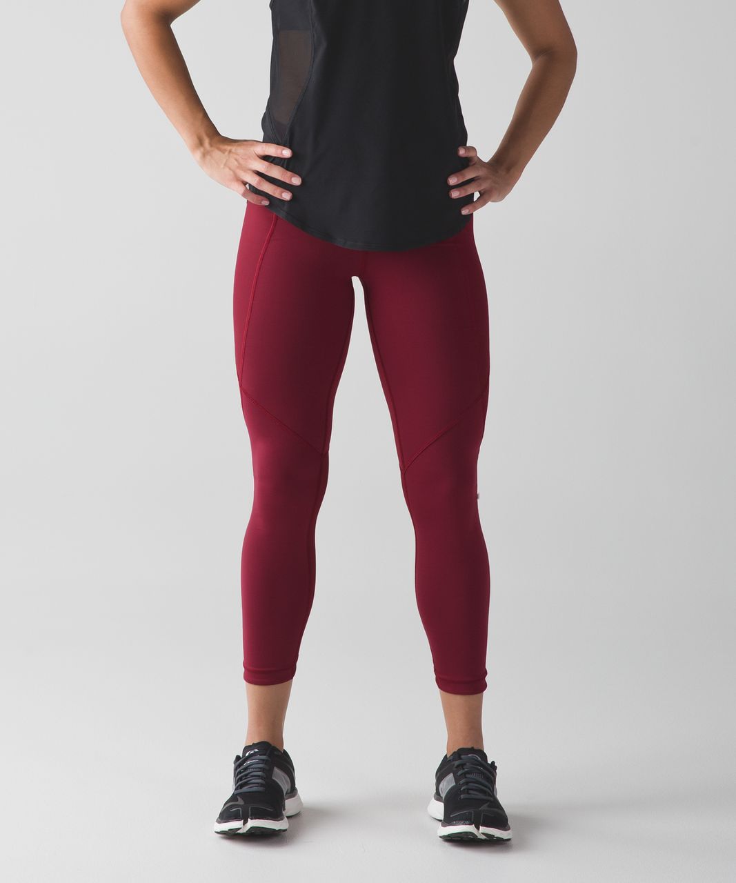 Lululemon Run With The Sun Tight - Rosewood