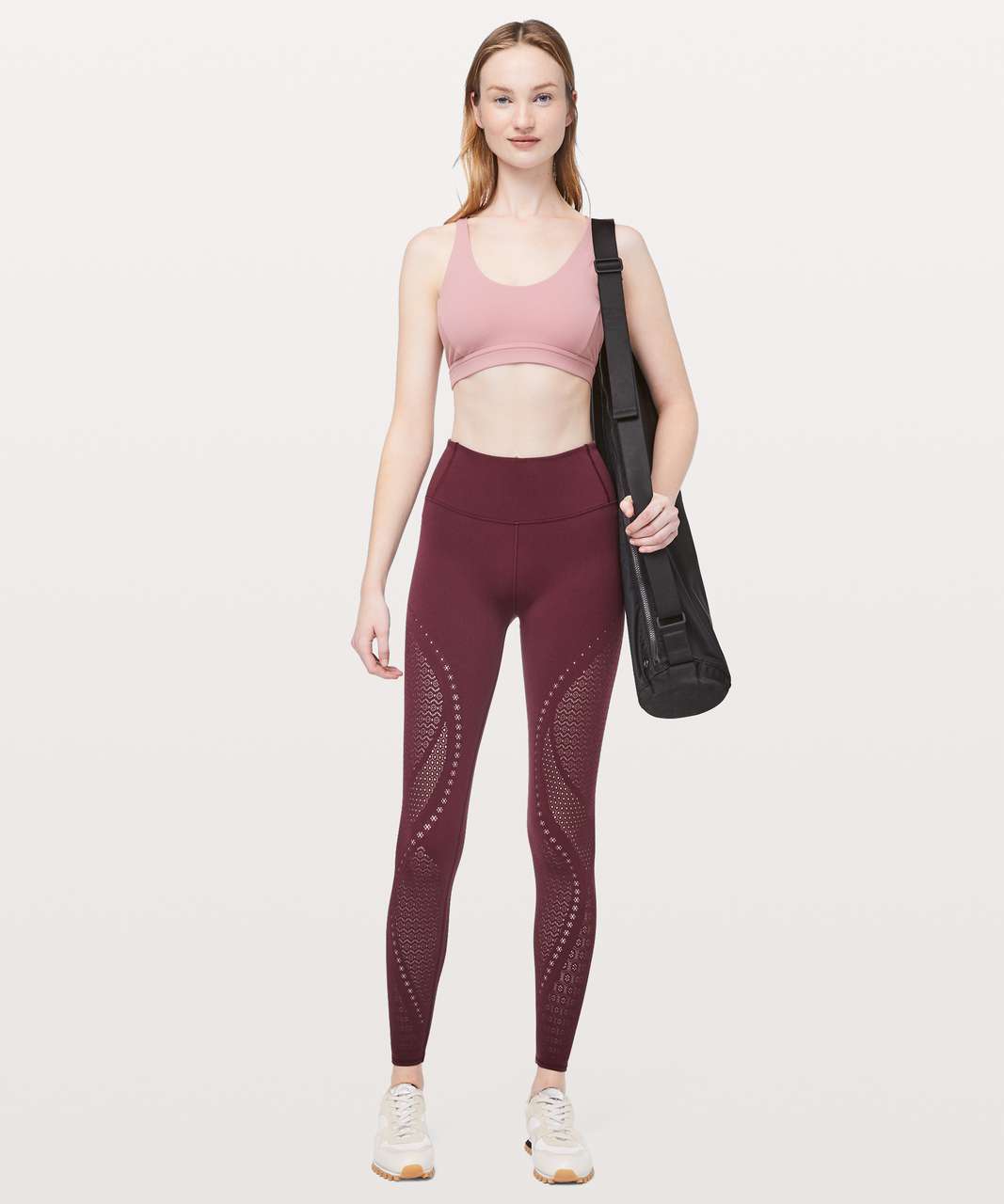 Lululemon Reveal Bra Precision - Boysenberry - lulu fanatics