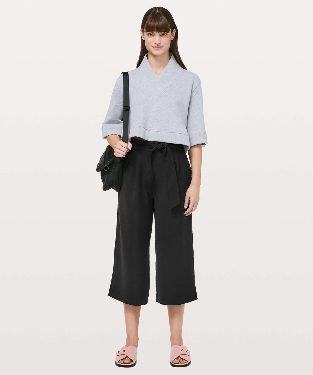 Black Cropped Pants - Bloomingdale's