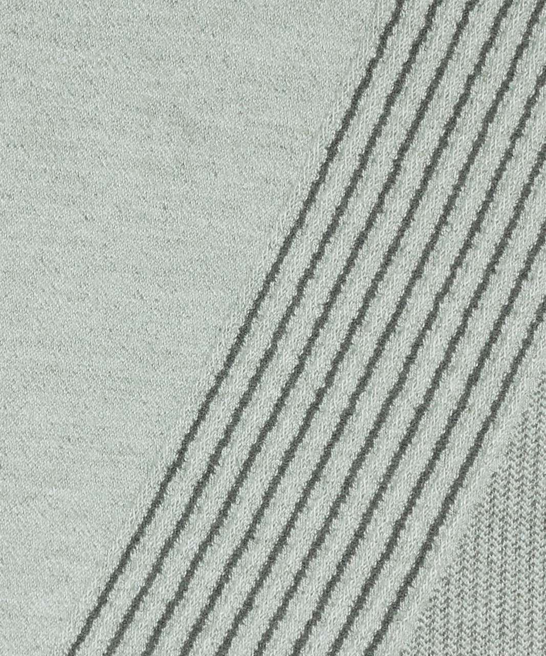Lululemon Aerial Silk Tight *28” - Grey Sage / White