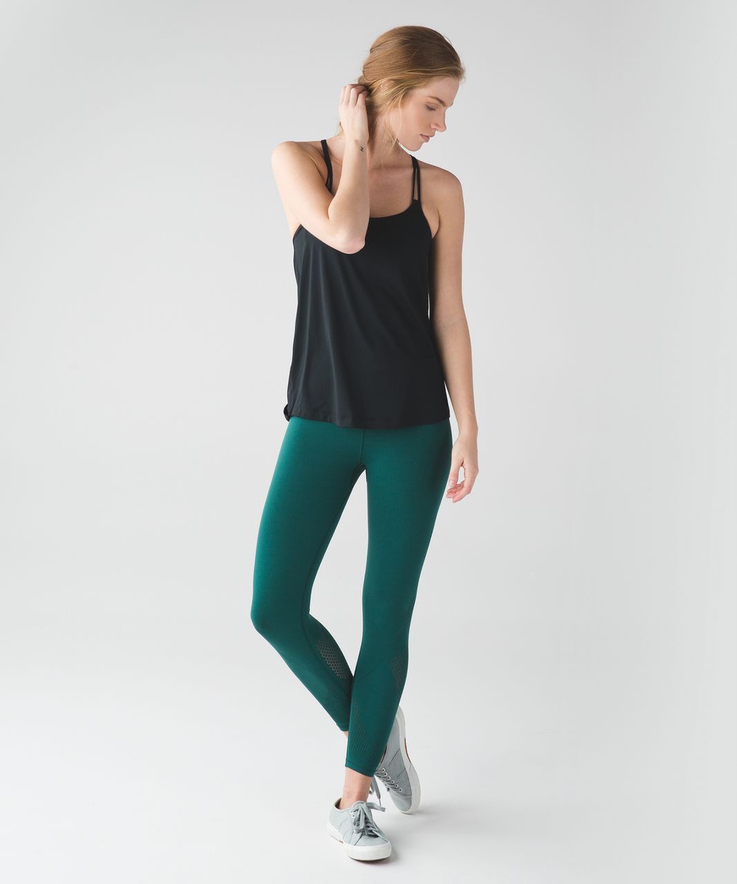 Lululemon Enlighten Tight Contour - Deep Green