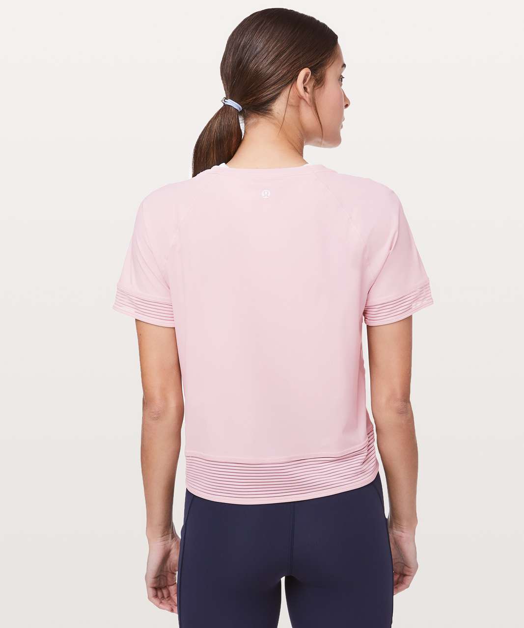 Lululemon Stripe In Stride Short Sleeve - Petals