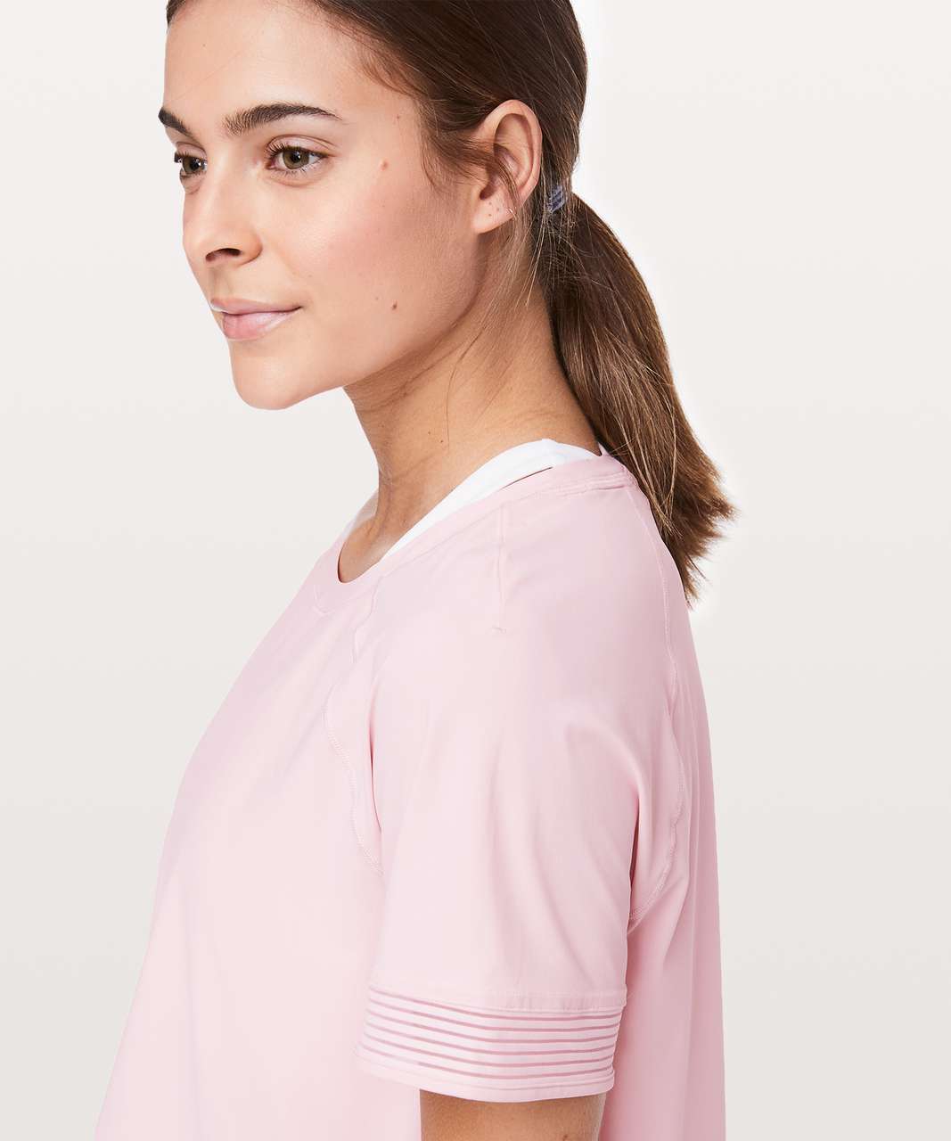 Lululemon Stripe In Stride Short Sleeve - Petals