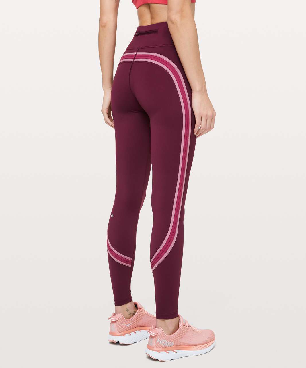 Lululemon Run Crew Tight *28 - Deep Ruby / Star Ruby / Figue