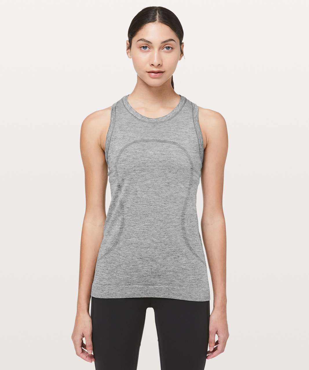 Lululemon Swiftly Breeze Tank - Slate / White