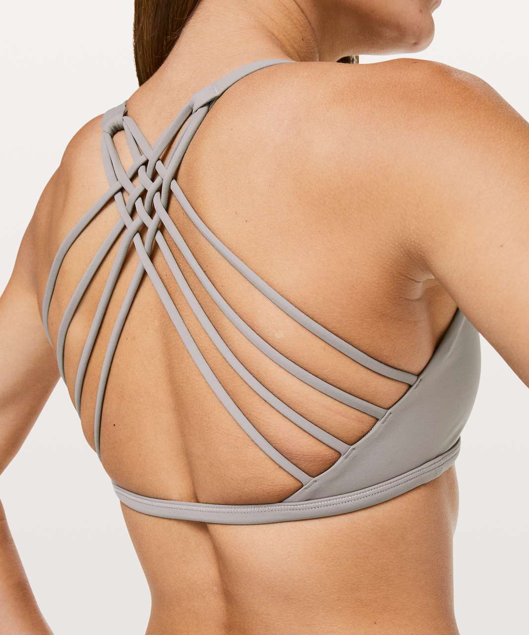 Lululemon Free To Be Bra (Wild) - Dark Chrome