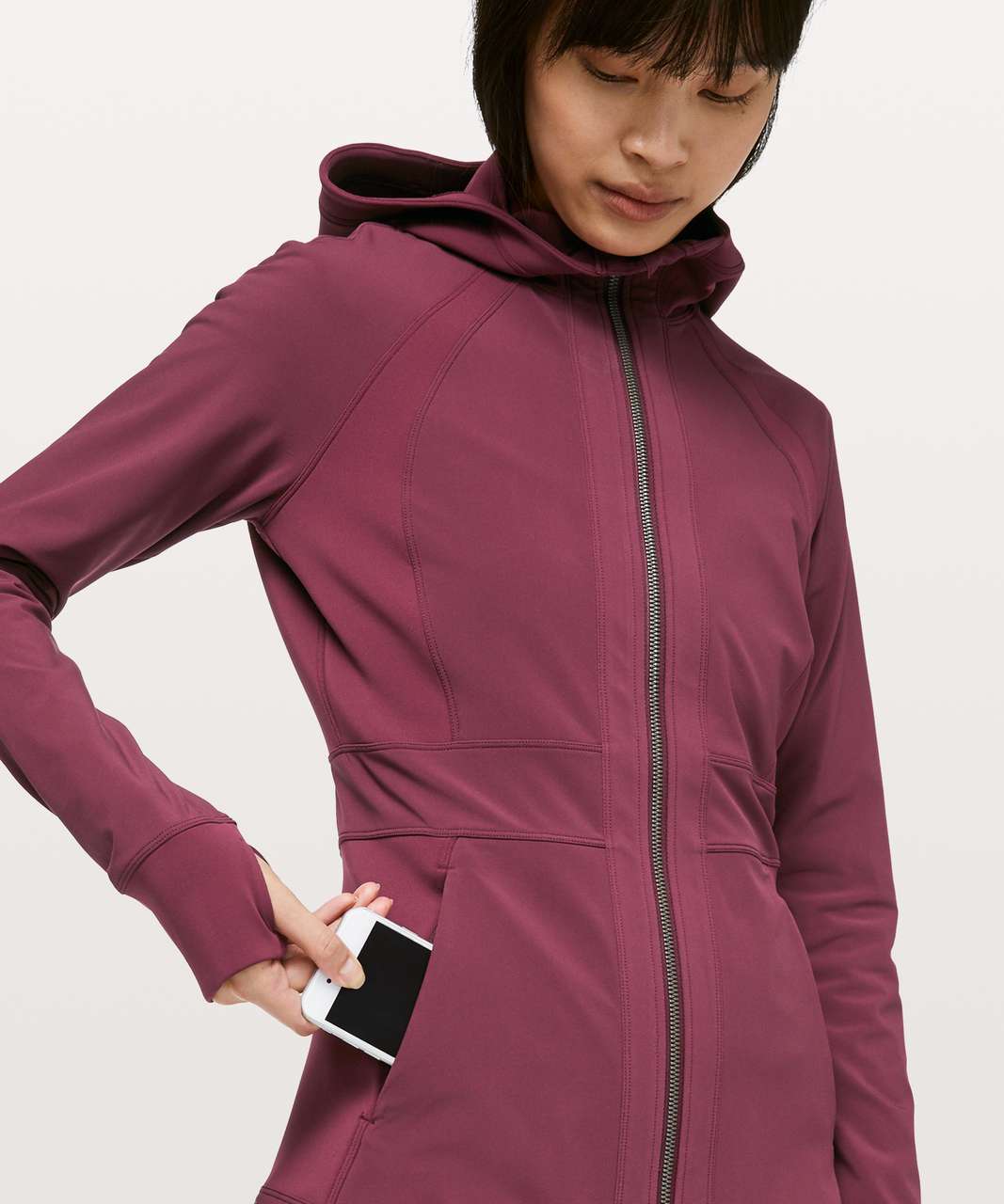 Lululemon State Seeker Jacket - Deep Ruby