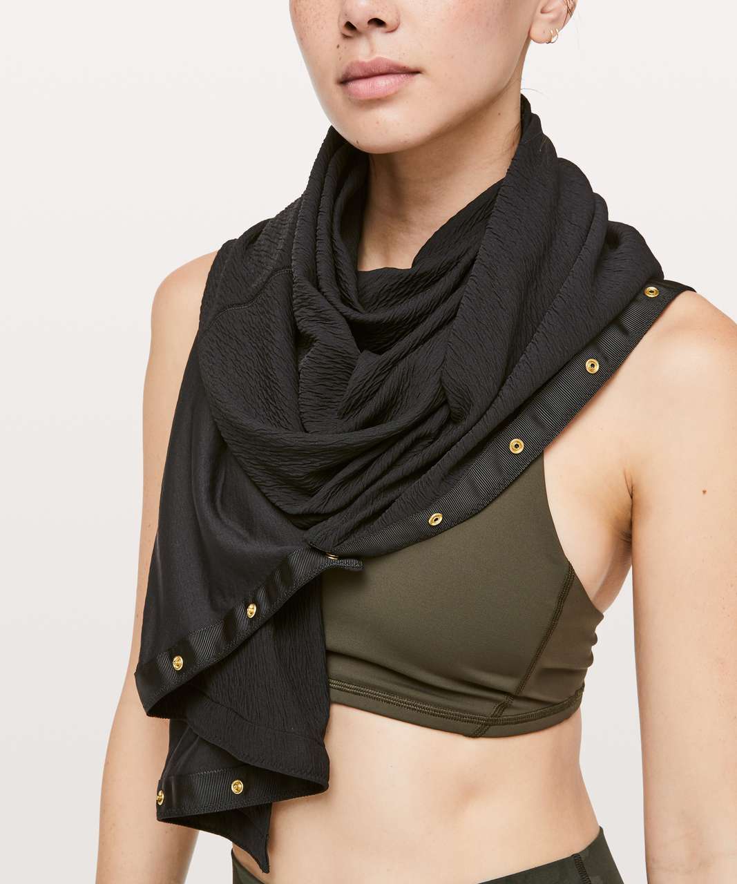 Lululemon Vinyasa Scarf *Crinkle - Black