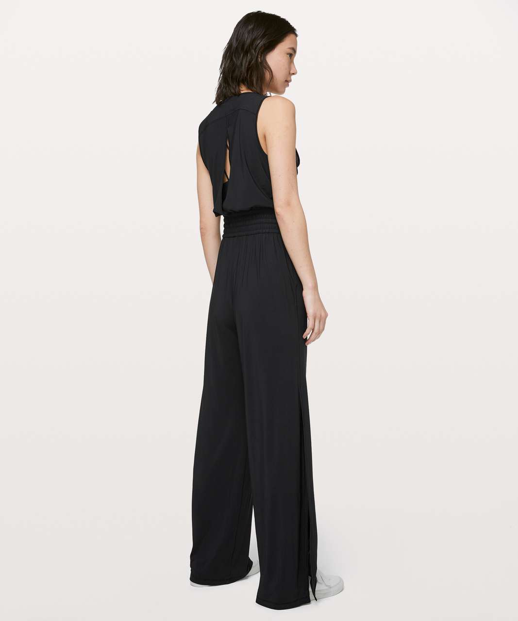 Lululemon Keep Cruising Jumpsuit - Black - lulu fanatics