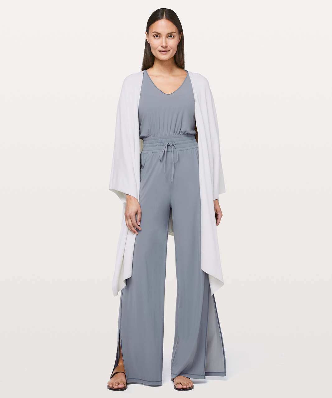 Lululemon Keep Cruising Jumpsuit - Steam Blue