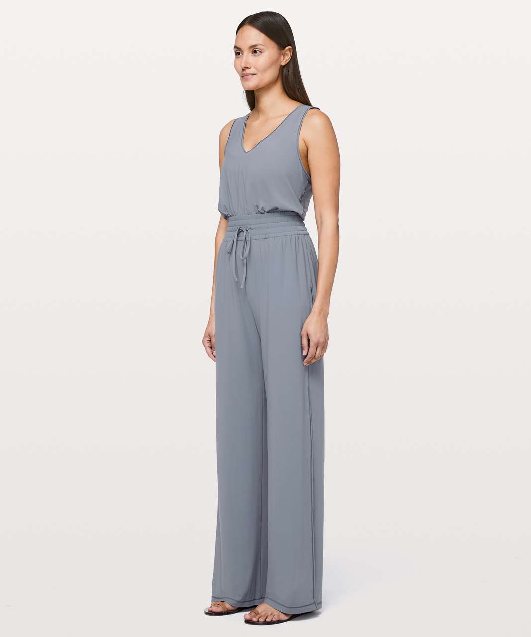 Lululemon Keep Cruising Jumpsuit - Steam Blue