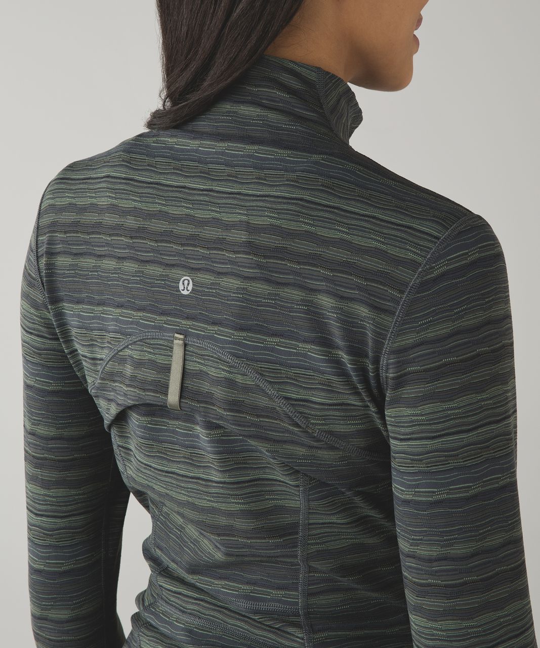 Lululemon Define Jacket - Space Dye Twist Dark Slate Fatigue Green