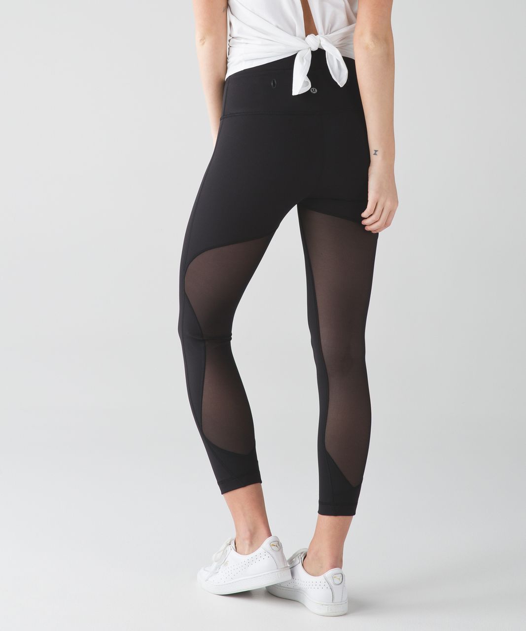 Lululemon High Times Pant - Giant Herringbone Black Heathered Black / Black  - lulu fanatics