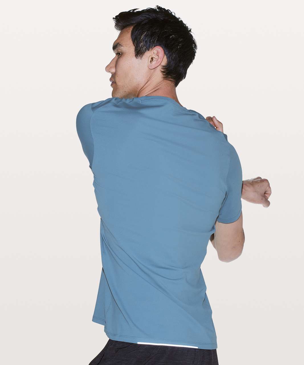 Lululemon Drysense Mesh Short Sleeve - Utility Blue