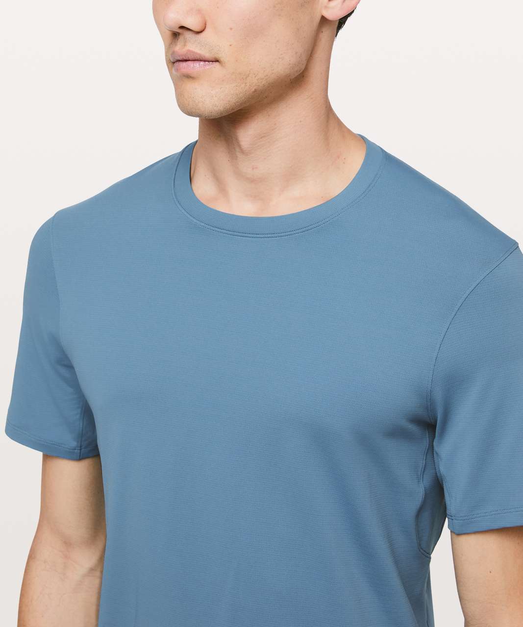 Lululemon Drysense Mesh Short Sleeve - Utility Blue