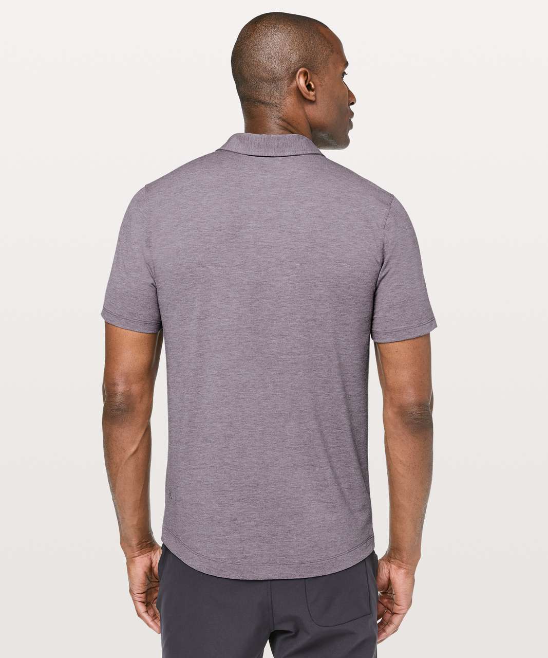 Lululemon Evolution Polo - Heathered Graphite Purple