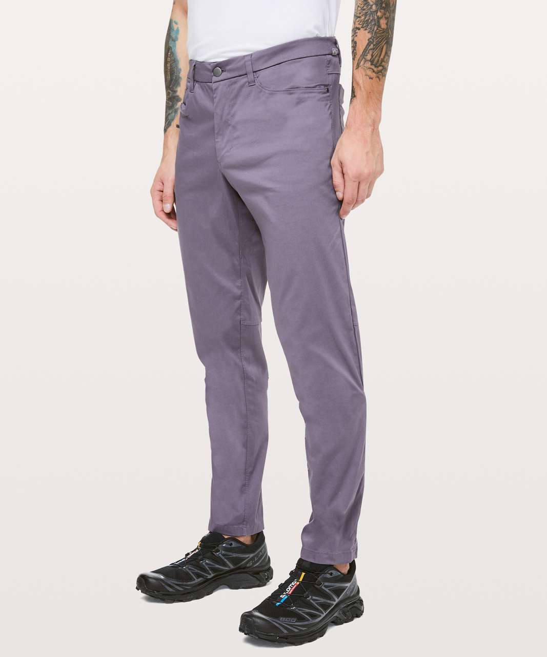 Lululemon ABC Pant Slim *Swift Cotton 34 - Graphite Purple - lulu fanatics