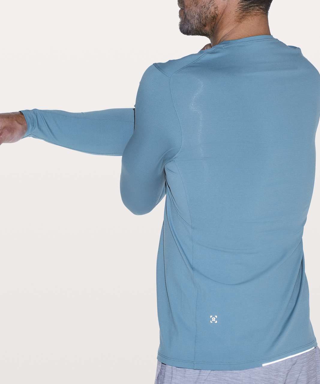 Lululemon Drysense Mesh Long Sleeve - Utility Blue