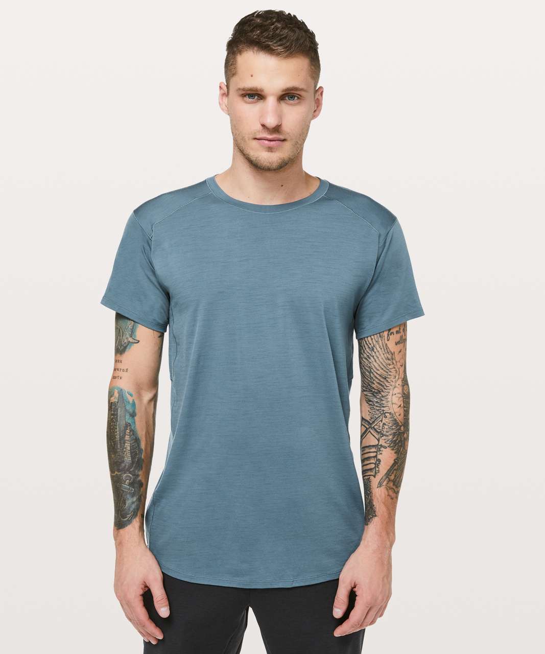 Lululemon Diffract Short Sleeve *lululemon lab - Mystic Green