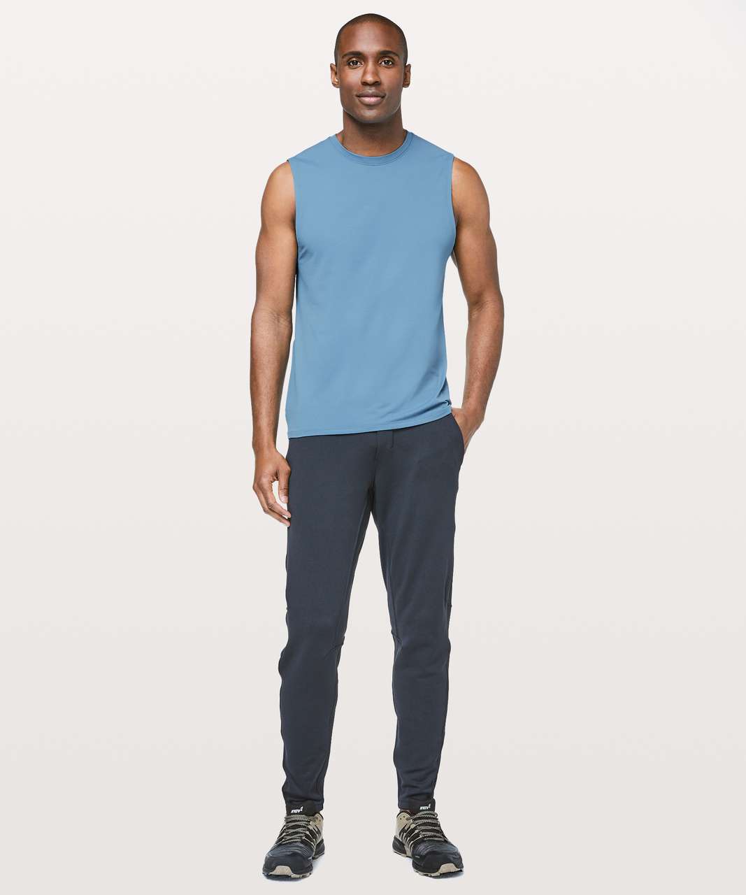 Lululemon Drysense Mesh Sleeveless - Utility Blue