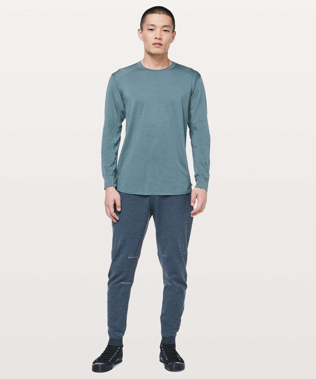 Lululemon Diffract Long Sleeve *lululemon lab - Mystic Green