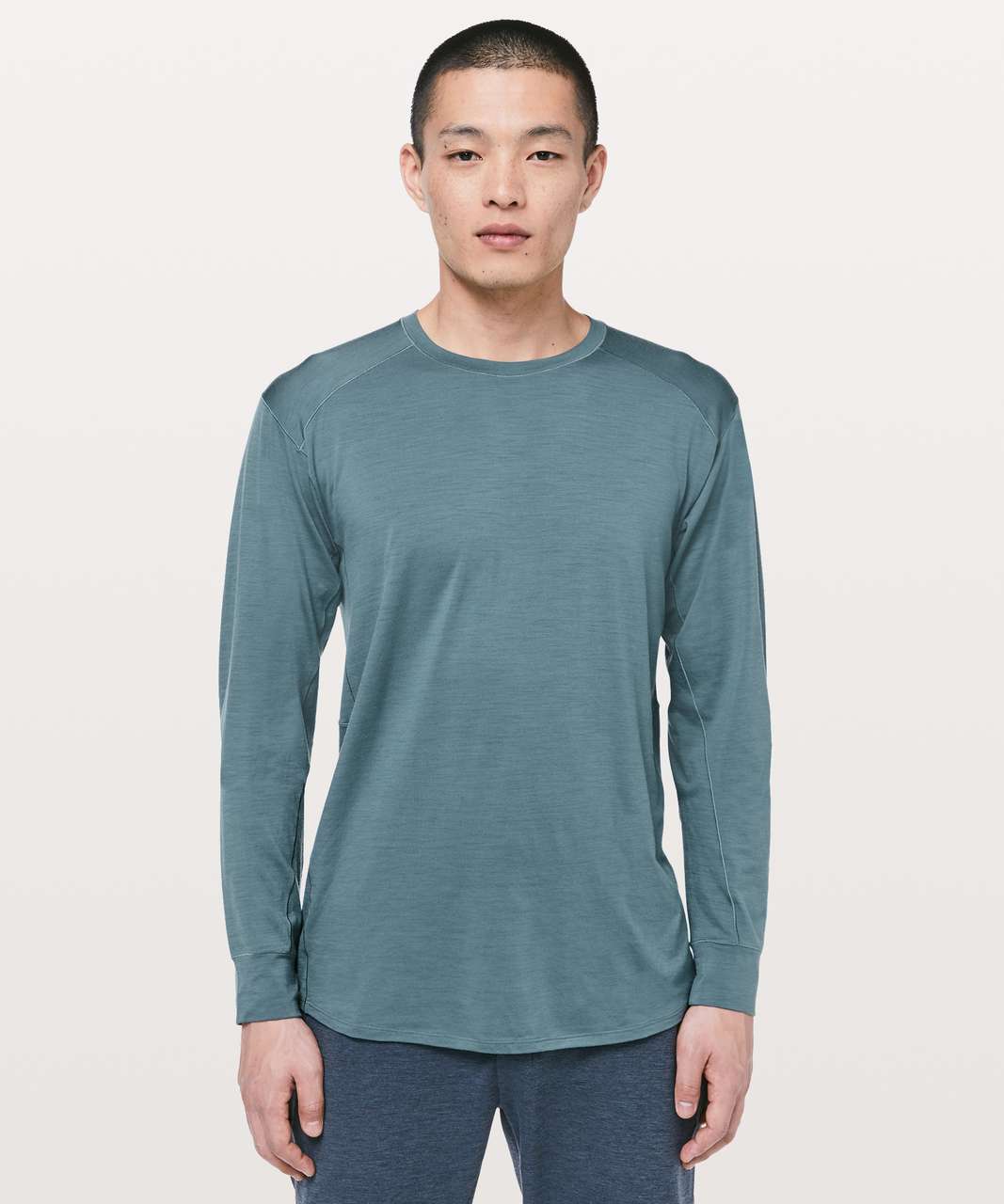 Lululemon Diffract Long Sleeve *lululemon lab - Mystic Green