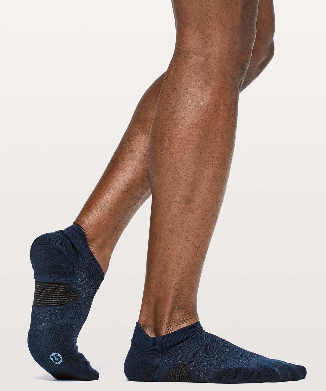 Lululemon T.H.E. Sock *Silver - True Navy / Utility Blue