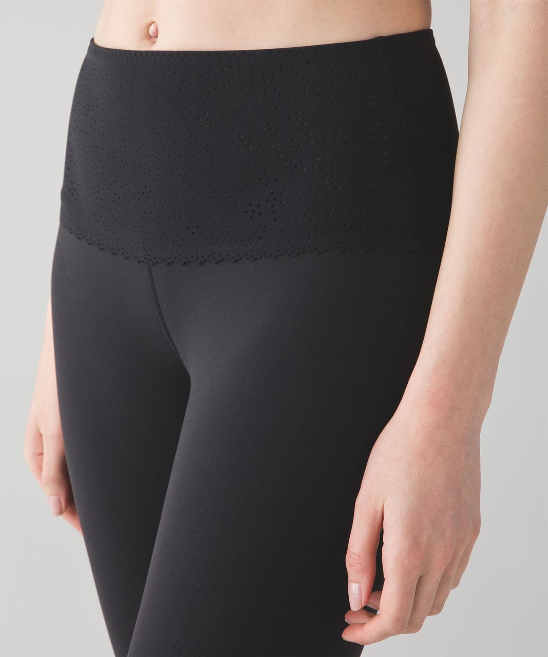 Lululemon Align Pant 28 - Free Spirit Ice Grey Black - lulu fanatics