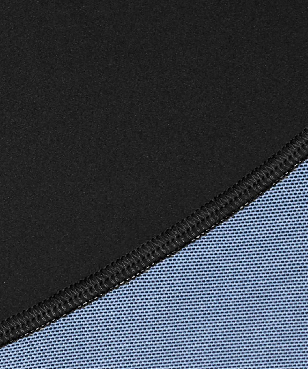 Lululemon Zip The Line Crop *23 - Black / Utility Blue