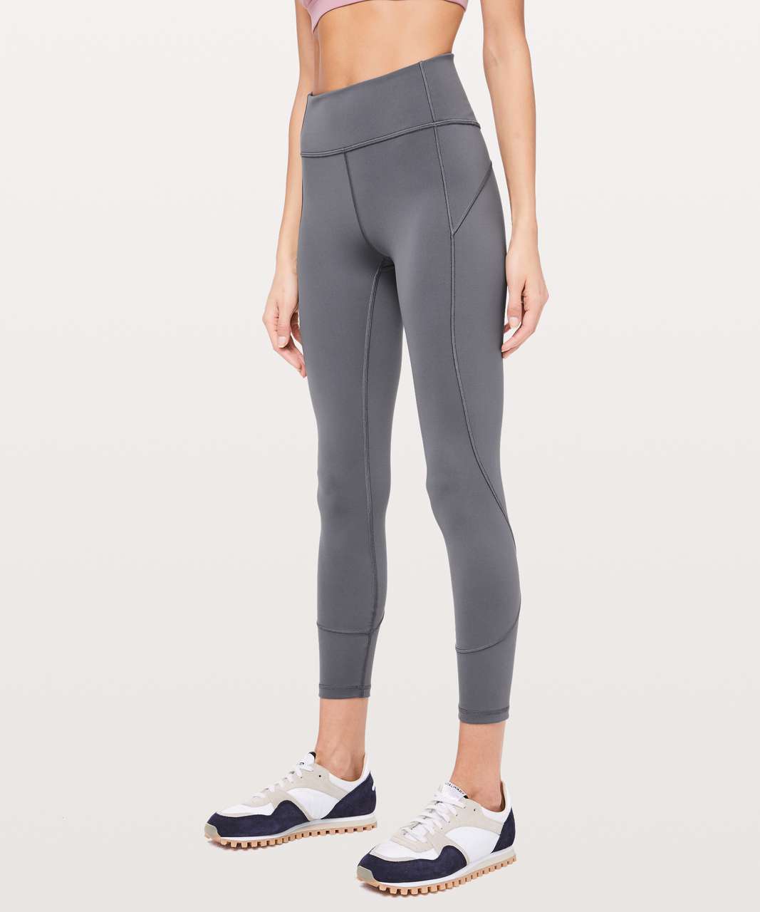 Lululemon In Movement 7/8 Tight *Everlux 25 - Black - lulu fanatics