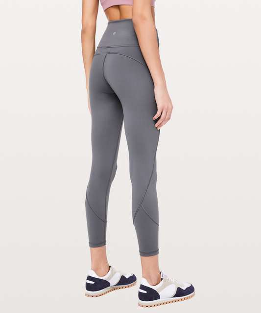 Lululemon In Movement 7/8 Tight *Everlux 25 - Dark Olive - lulu fanatics